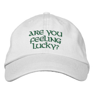 GORRA BORDADA ¿TE SIENTES AFORTUNADO?