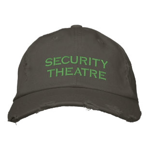 Gorra Bordada teatro de seguridad