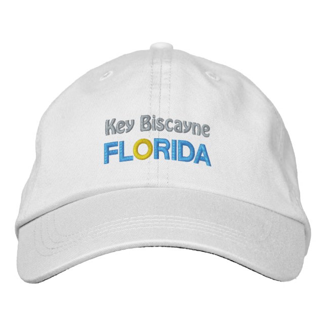 GORRA BORDADA TECLA BISCAYNE (Anverso)