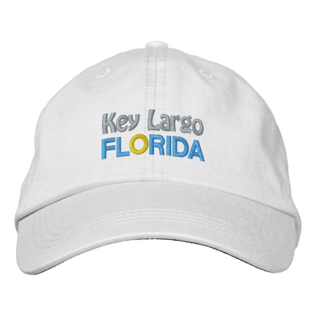 GORRA BORDADA TECLA LARGO (Anverso)