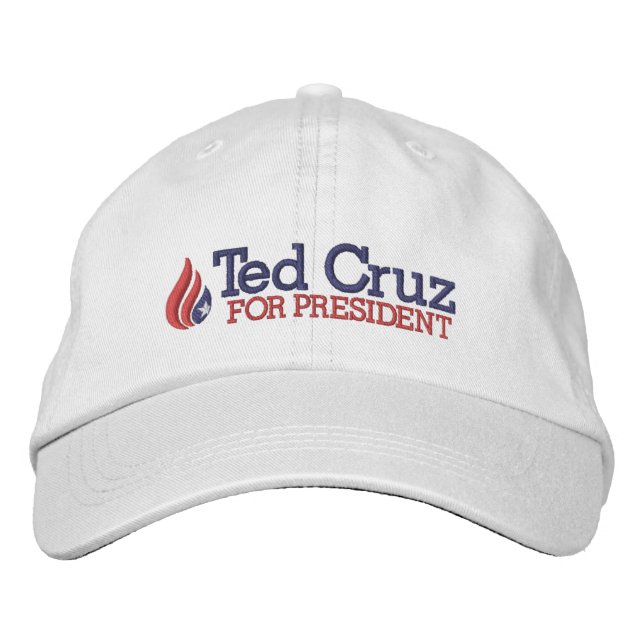 Gorra Bordada Ted Cruz para Presidente (Anverso)
