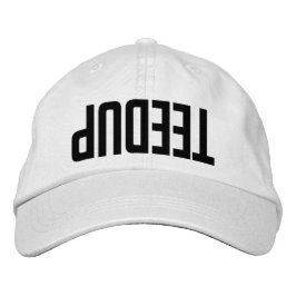 Gorra Bordada teedup volteado