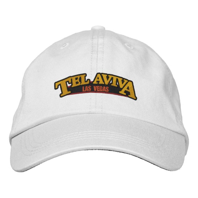 Gorra Bordada Tel Aviva Las Vegas (Anverso)