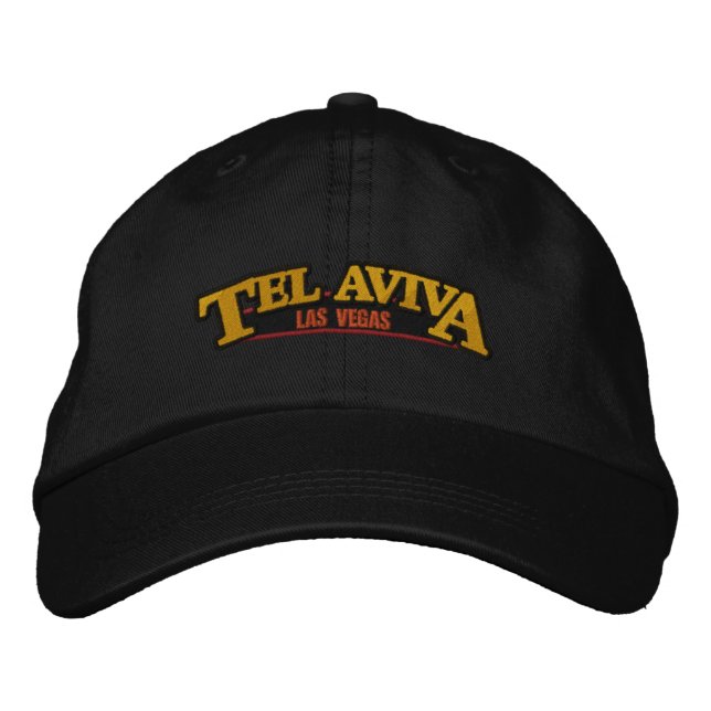 Gorra Bordada Tel Aviva Las Vegas (Anverso)