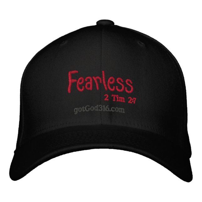Gorra Bordada TEMOR gotGod316.com 2 Timothy 2:7 (Anverso)