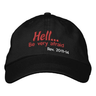 Gorra Bordada Ten mucho miedo 