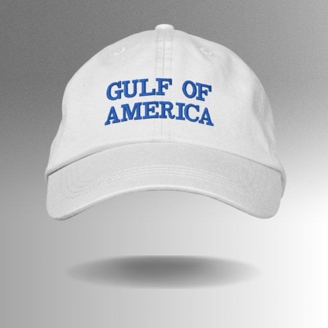 Gorra Bordada Tendencia del Golfo de América (Subido por el creador)