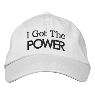 Gorra Bordada Tengo EL PODER Regalo de Empoderamiento y Ánimo