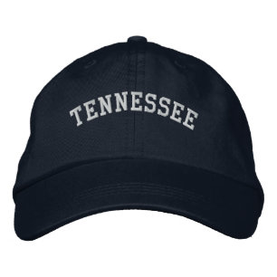 Gorra Bordada Tennessee Barroidered Regulable Cap Navy Azul