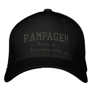 Gorra Bordada Términos de compromiso de Rampage