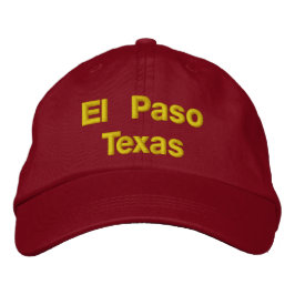 Gorra Bordada Texas de El Paso