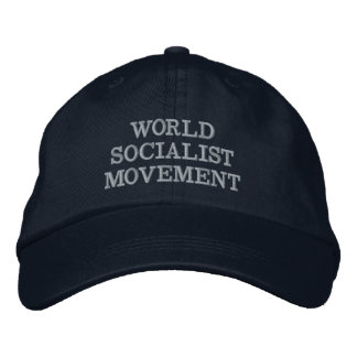 Gorra Bordada Texto blanco/marina de guerra del movimiento