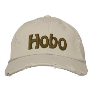 Gorra Bordada Texto de Hobo