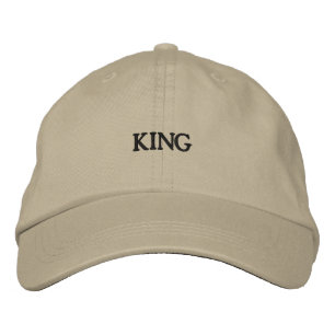 Gorra Bordada Texto de REY