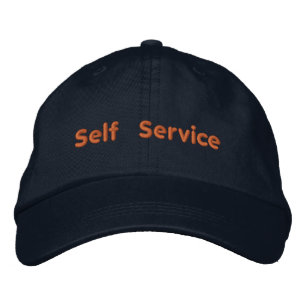 Gorra Bordada Texto Impreso de Autoservicio Elegante Empoderante