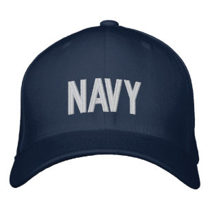 Gorra Bordada Texto NAVAL personalizado con estilo