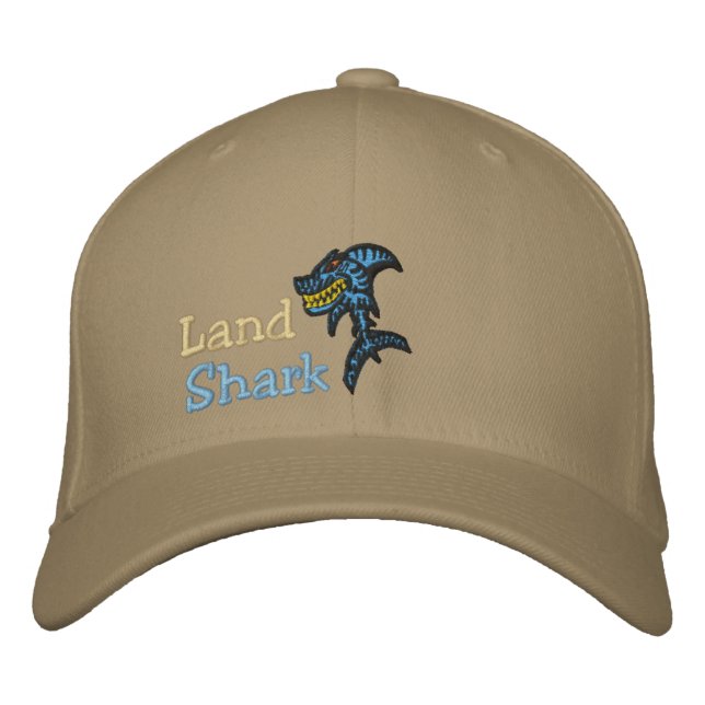 Gorra Bordada Tiburón terrestre (Anverso)