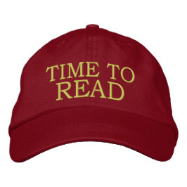 Gorra Bordada Tiempo de lectura - Cap