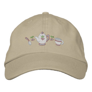 Gorra Bordada Tiempo de té