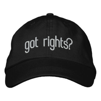 Gorra Bordada ¿tiene derechos?