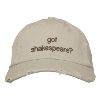 Gorra Bordada ¿tiene shakespeare?
