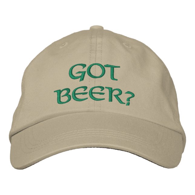 Gorra Bordada ¿Tienes cerveza? Cap. St. Pats Embroidered (Anverso)