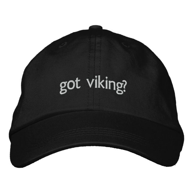 Gorra Bordada ¿tienes viking? (Anverso)