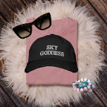 Gorra Bordada Tipografía de la diosa del cielo, Wanderlust, simp<br><div class="desc">Tipografía de la diosa del cielo, lujuria de Wanderlust, simple gorra de béisbol bordado. Enciende tu pasión por la aventura con nuestra gorra de Wanderlust. Este elegante gorro presenta un diseño que le da la bienvenida a todos los amantes del viaje. Los Derechos De Autor Aumentan En Los Diseños De...</div>
