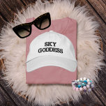Gorra Bordada Tipografía de la diosa del cielo, Wanderlust, simp<br><div class="desc">Tipografía de la diosa del cielo, lujuria de Wanderlust, simple gorra de béisbol bordado. Enciende tu pasión por la aventura con nuestra gorra de Wanderlust. Este elegante gorro presenta un diseño que le da la bienvenida a todos los amantes del viaje. Los Derechos De Autor Aumentan En Los Diseños De...</div>