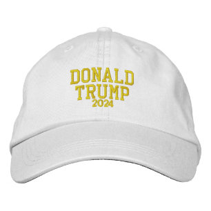 Gorra Bordada Título electoral de DONALD TRUMP 2024