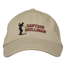 Gorra Bordada Título Mulligan Diseño elegante de Golfer Embroide