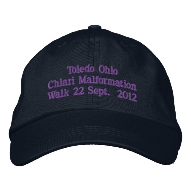 Gorra Bordada Toledo Ohio 2012 (Anverso)