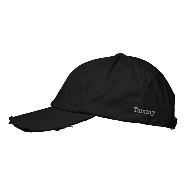 Gorra Bordada "Tommy" Mens Name Embroidered, (Izquierda)