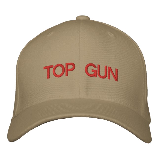 GORRA BORDADA TOPGUN (Anverso)