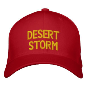 GORRA BORDADA TORMENTA DE DESERTO