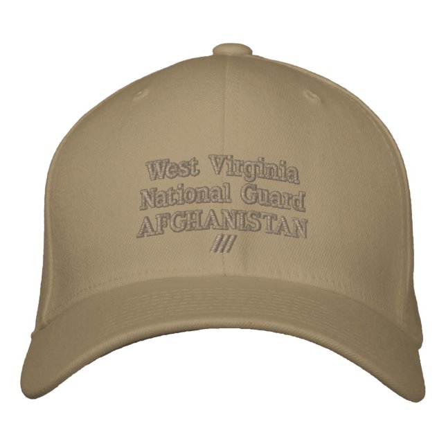 Gorra Bordada TOUR DE 18 MESES EN Virginia Occidental (Anverso)