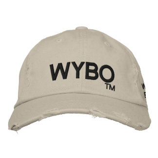 Gorra Bordada Trabajar con el tapón trasero fuera