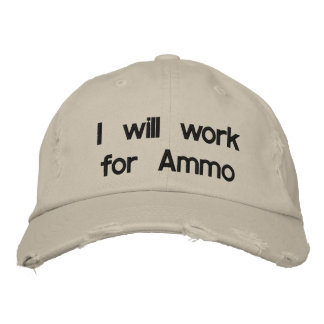 Gorra Bordada Trabajaré para Ammo