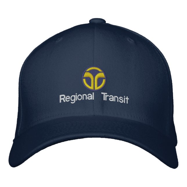 Gorra Bordada Tránsito Regional de Sacramento (Anverso)