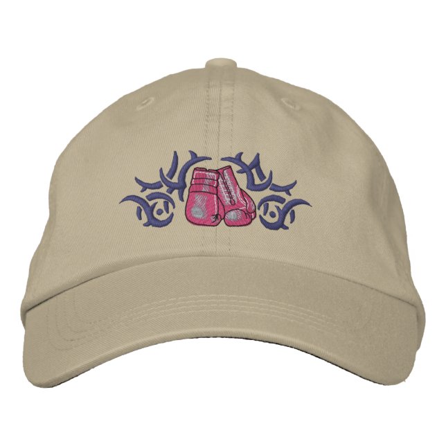 Gorra Bordada Tribal del Boxeo (Anverso)