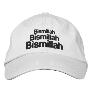 Gorra Bordada Triple tipografía de Bismillah Sombrero de Camión