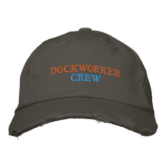 Gorra Bordada Tripulación de estibadores angustiados
