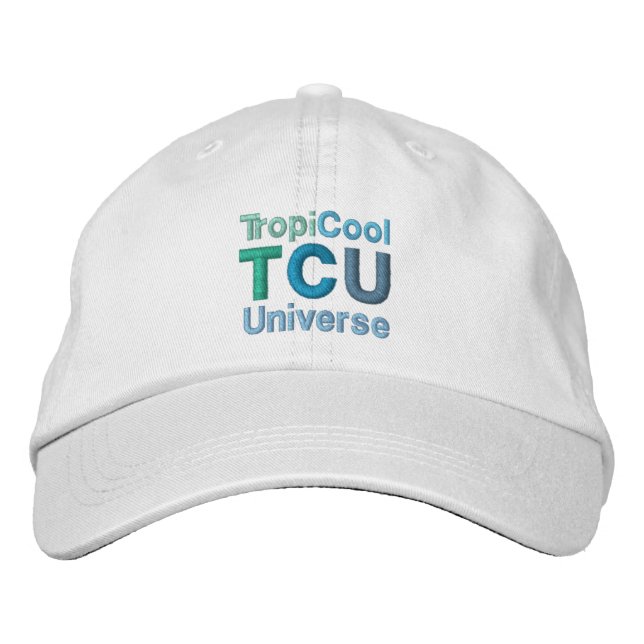 Gorra Bordada TropiCoolUniverse (Anverso)