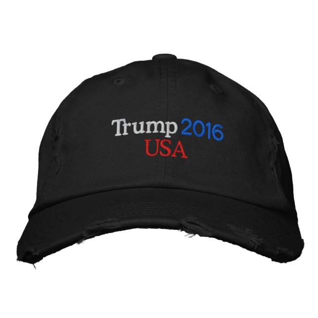 GORRA BORDADA TRUMP 2016 EE.UU. CAP (Anverso)