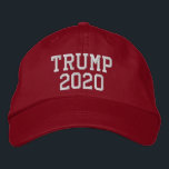 GORRA BORDADA TRUMP 2020<br><div class="desc">TRUMP 2020 - Donald Trump 2020 - http://www.Politiclothes.com. Navegue por las camisetas de Donald Trump, los stickers del parachoques Donald Trump, los carteles de Donald Trump, los imanes Donald Trump, los tazas de Donald Trump, los Rótulos Donald Trump, los Posters de Donald Trump, los Gorras de Donald Trump, los Pegatinas...</div>