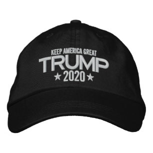 Gorra Bordada Trump 2020 mantiene a Estados Unidos como gran Gor