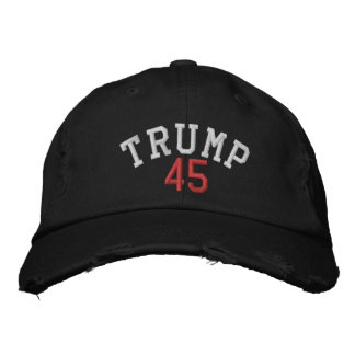 GORRA BORDADA TRUMP 45 CHINO TWILL CAP