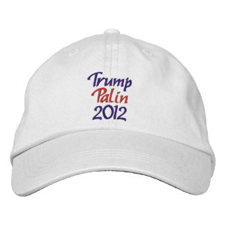 Gorra Bordada Trump, Palin, 2012