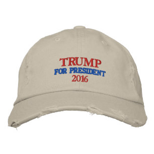 GORRA BORDADA TRUMP PARA PRESIDENTE 2016