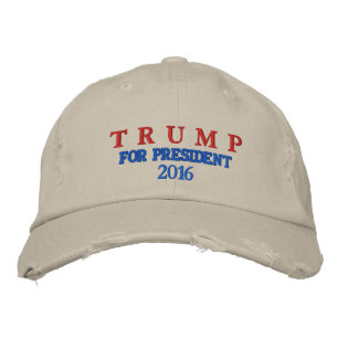 GORRA BORDADA TRUMP PARA PRESIDENTE 2016